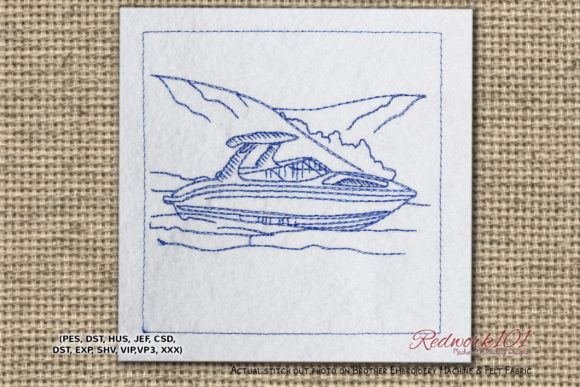 Bowrider Boat Redwork: A Stitch‑by‑Stitch Review for Boutique Apparel