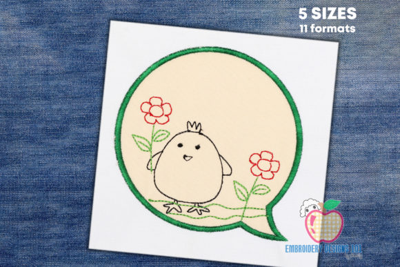 Chick Holding a Flower: Design Review for Boutique Sweatshirts
