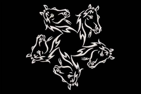 Five Horses Mandala: A Designer's Review for Personalized Gifts
