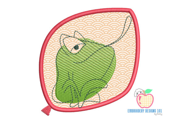 Frog on a Leaf: A Charming Design for Handmade Gifts