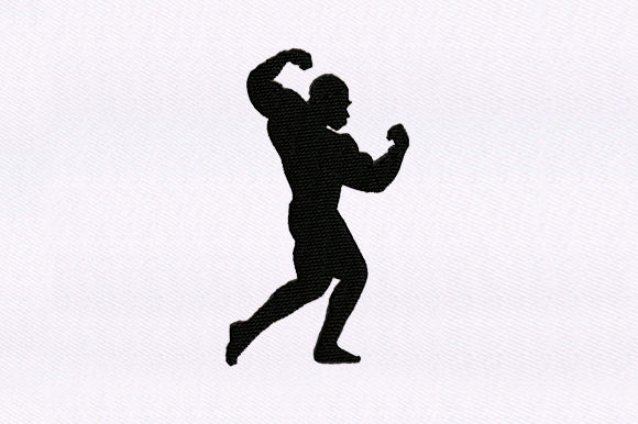Muscular Man – A Design Review for Small Business Merch