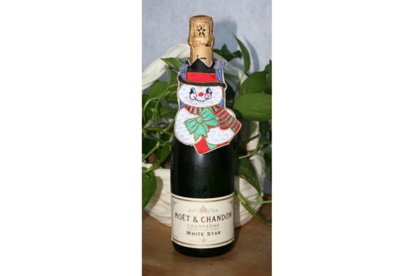 Snowman Bottle Dress: Craft Fair Embroidery Review